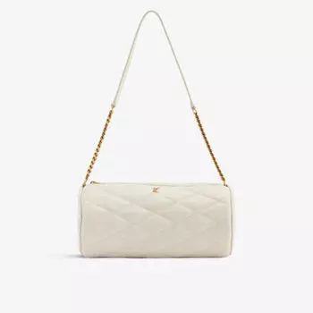 Кожаная сумка через плечо Sade Saint Laurent, бежевый