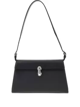 Кожаная сумка через плечо Savette, черный