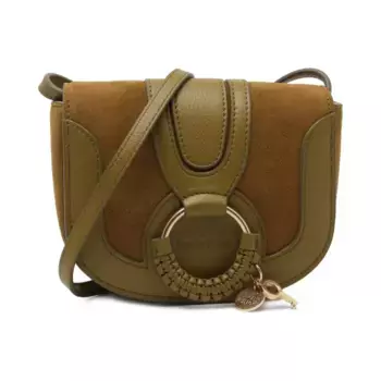 Кожаная сумка через плечо See by Chlo, зеленый