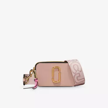 Кожаная сумка через плечо Snapshot Marc Jacobs, мультиколор