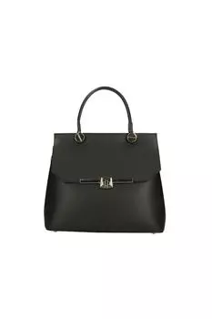 Кожаная сумка через плечо со съемным ремнем Gave Lux, черный