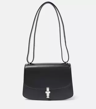 Кожаная сумка через плечо sofia The Row, черный