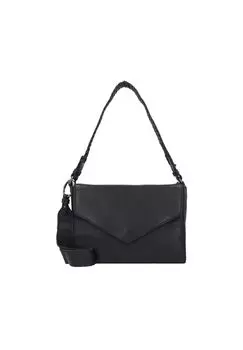 Кожаная сумка через плечо Standlake 28 см COWBOYSBAG, черный