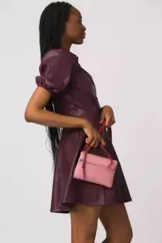 Кожаная сумка через плечо Sweetie Conkca London, розовый