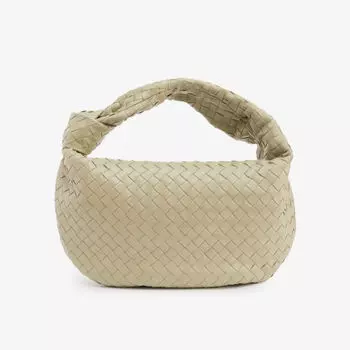 Кожаная сумка через плечо Teen Jodie Intrecciato Bottega Veneta, желтый