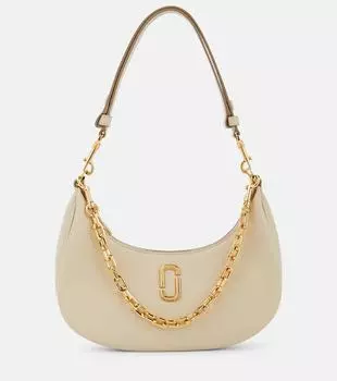 Кожаная сумка через плечо the curve Marc Jacobs, белый