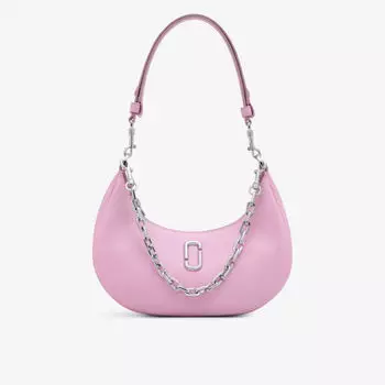 Кожаная сумка через плечо The Curve Marc Jacobs, цвет fluro candy