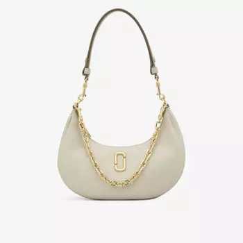Кожаная сумка через плечо The Curve Marc Jacobs, белый
