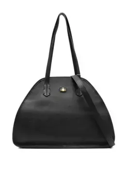 Кожаная сумка через плечо Vivienne Westwood, черный