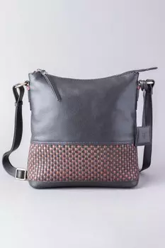 Кожаная сумка через плечо Waverton Lakeland Leather, черный