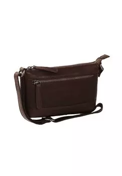 Кожаная сумка через плечо Wax Pull Up 19 см The Chesterfield Brand, коричневый