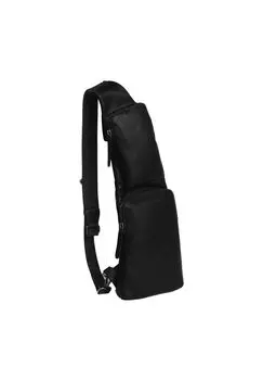 Кожаная сумка через плечо Wax Pull Up 17 см The Chesterfield Brand, черный