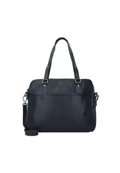 Кожаная сумка через плечо Wax с подтягиванием 34 см The Chesterfield Brand, черный