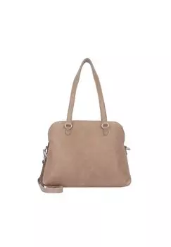 Кожаная сумка через плечо Winwick 34 см COWBOYSBAG, цвет Elephant Grey