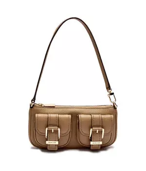 Кожаная сумка через плечо zoe Michael Kors, желтый