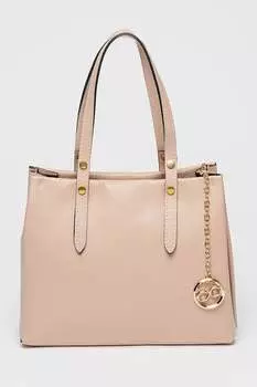 Кожаная сумка Chiara Canotti, бежевый