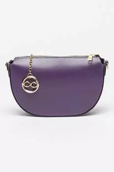 Кожаная сумка Chiara Canotti, фиолетовый