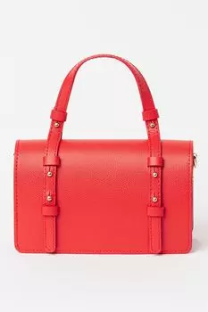 Кожаная сумка Chiara Canotti, красный