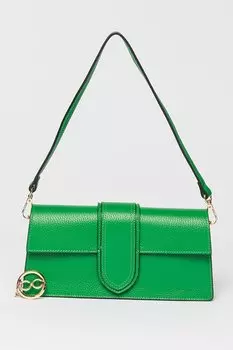 Кожаная сумка Chiara Canotti, зеленый