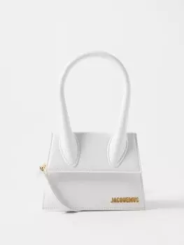 Кожаная сумка chiquito среднего размера Jacquemus, белый