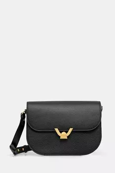 Кожаная сумка Coccinelle, черный