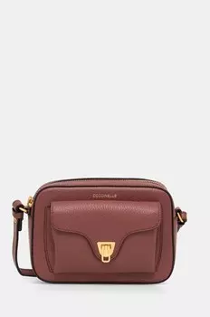 Кожаная сумка Coccinelle COCCINELLE BEAT SOFT, красный