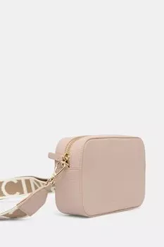 Кожаная сумка Coccinelle, розовый