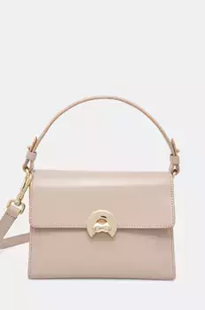 Кожаная сумка COCCINELLEBINXIE SHINY CA, розовый