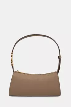 Кожаная сумка Dkny, коричневый