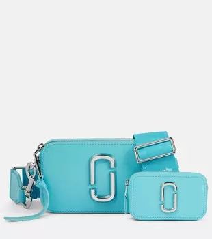 Кожаная сумка для фотоаппарата The Utility Snapshot Marc Jacobs, синий