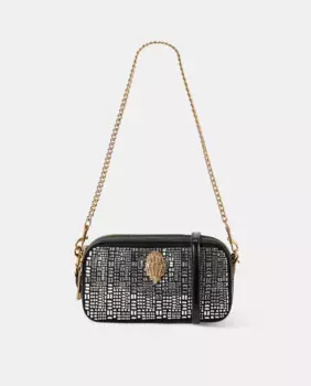 Кожаная сумка для фотокамеры Kensington Kurt Geiger, черный