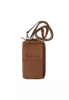 Кожаная сумка для мобильного телефона 11 см Bench, цвет Cognac Gesamt Breite