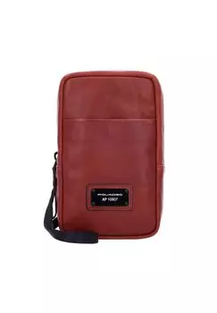 Кожаная сумка для мобильного телефона Harper 12 см PIQUADRO, цвет Tobacco Gesamt Breite