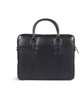 Кожаная сумка для ноутбука Howard London, черный