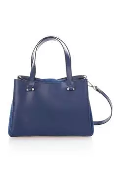 Кожаная сумка для покупок Massimo Castelli, синий