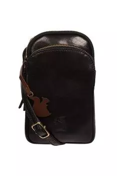 Кожаная сумка для телефона через плечо 'Leia' Conkca London, черный