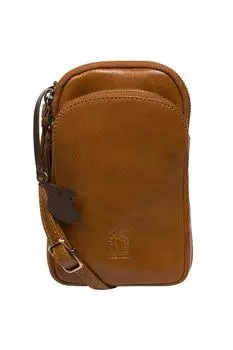 Кожаная сумка для телефона через плечо 'Leia' Conkca London, коричневый