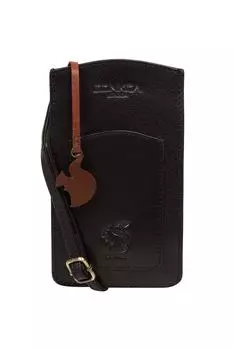 Кожаная сумка для телефона через плечо 'Siren' Conkca London, черный