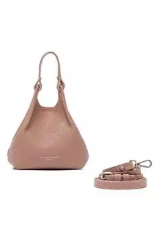 Кожаная сумка Dua Gianni Chiarini, розовый