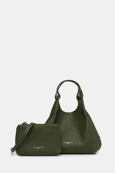 Кожаная сумка DUA Gianni Chiarini, зеленый
