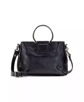 Кожаная сумка Empoli Patricia Nash, черный