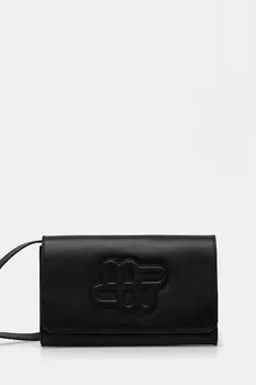 Кожаная сумка Foncho Munthe, черный