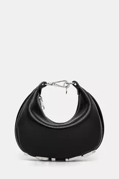 Кожаная сумка Forcella Silvian Heach, черный