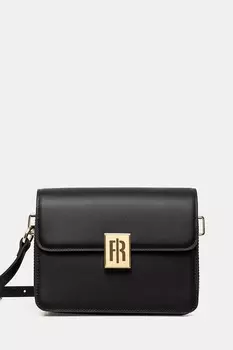 Кожаная сумка Fracomina, черный