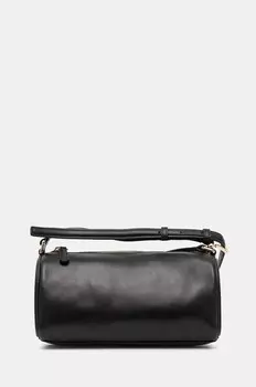 Кожаная сумка Furla, черный