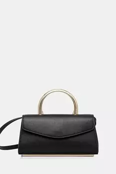 Кожаная сумка Furla, черный