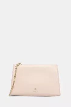 Кожаная сумка Furla, розовый