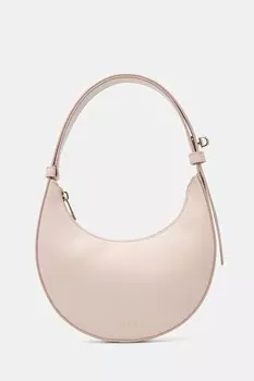 Кожаная сумка Furla, розовый