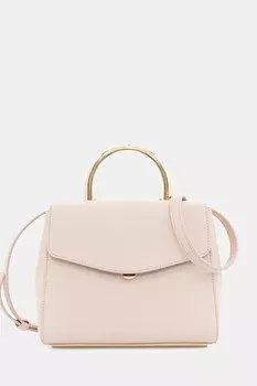 Кожаная сумка Furla, розовый