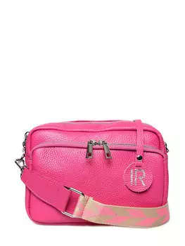 Кожаная сумка фуксии Isabella Rhea, фуксия
